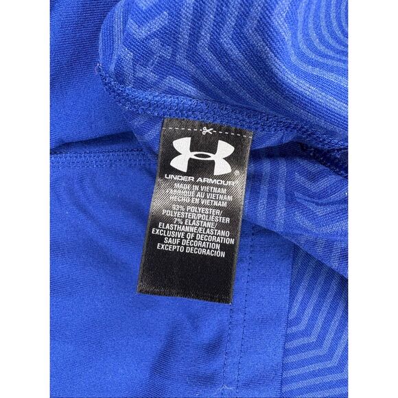 Under Armour Training Combine 1/4 zip in royal blue - 2X - Picture 8 of 8